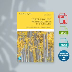Copie de Ethical Legal and Professional Issues in Counseling 6e