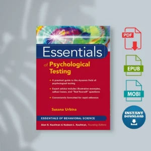 Essentials Of Psychological Testing Susana Urbina Unknown