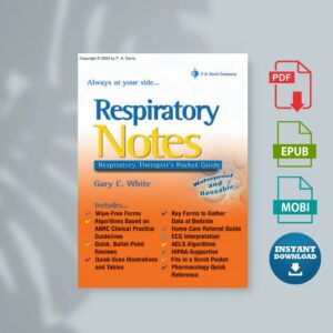 Respiratory Notes Respiratory Therapists Pocket Guide