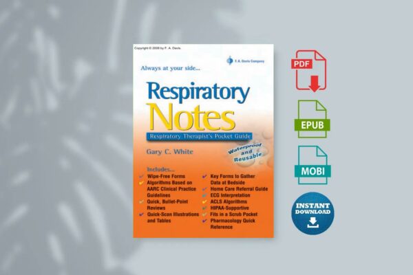 Respiratory Notes Respiratory Therapists Pocket Guide