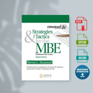 Strategies  Tactics for the MBE (Emanuel Bar Review) (Steven L. Emanuel)