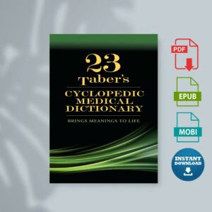 Tabers Cyclopedic Medical Dictionary